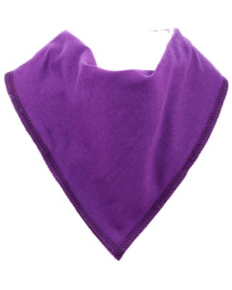 Grape Juice Single Bandana Bib