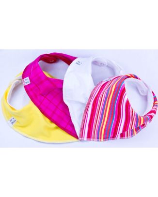 Lollipop 4 pack Bandana Bibs