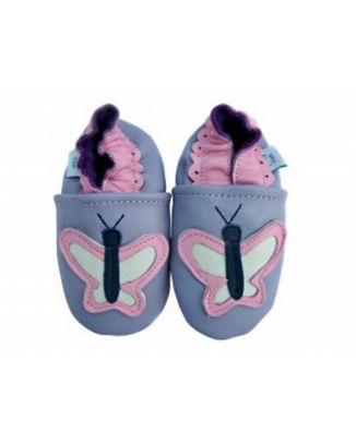 Flutterby Butterfly Leather Shoes 0-6 months 