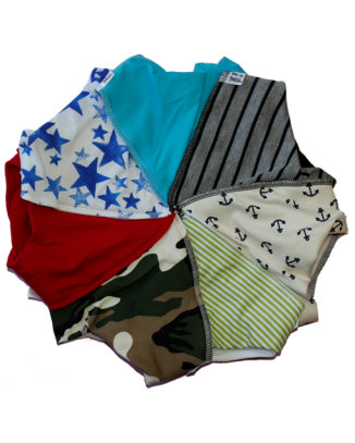 Junior 7 Day bandana bib pack 