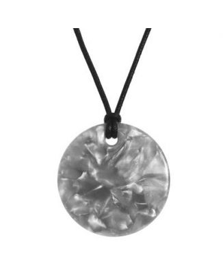 Pearl Storm Disc Pendant 