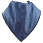denim bandana bib